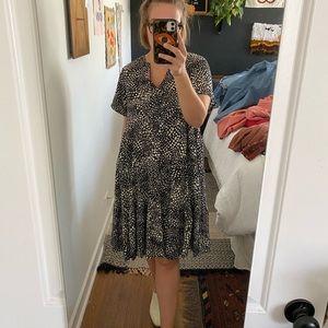 Anthropologie Maeve Plus Size Tiered Dress